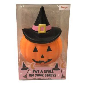 Put a Spell On Your Stress Jack o Lantern Shaped Stress Release Halloween